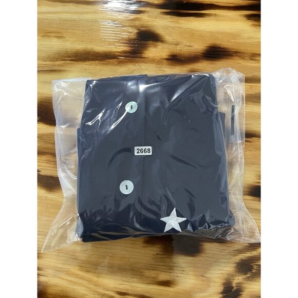 220 Hickory Womens Blue Cardigan Sweater Stars Patriotic Size‎ Large READ - Picture 12 of 12